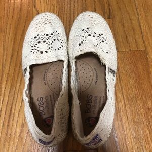Bobs lace flats
